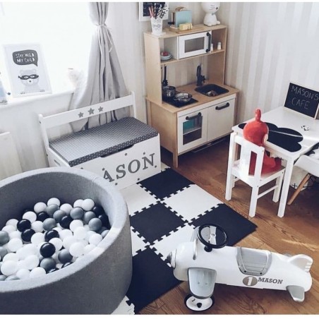 Pallimeri H30 + 200 palli, tumehall | FreshDesign.ee