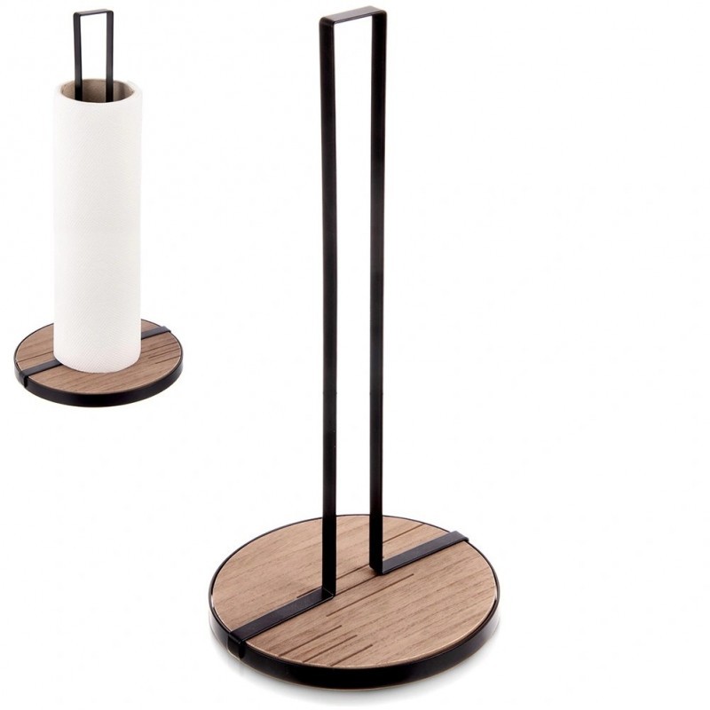 Metallist paberrätikuhoidja must LINE 32,5 cm | FreshDesign.ee