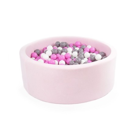 Pallimeri H40 + 200 palli, roosa | FreshDesign.ee