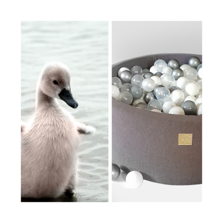 Pallimeri Little Swan H40 + 250 palli | FreshDesign.ee