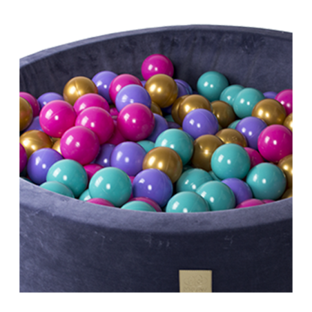 Pallimeri Flower H40 velvet + 250 palli | FreshDesign.ee