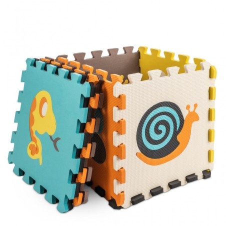 Puslematt värviline, 9 osa, 85CM X 85 CM | FreshDesign.ee