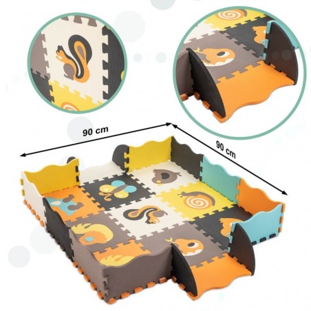 Puslematt äärtega, 25 osa, värviline | FreshDesign.ee