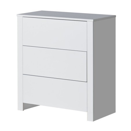 Sahtlitega kummut mähkimislauaga BASIC valge | FreshDesign.ee