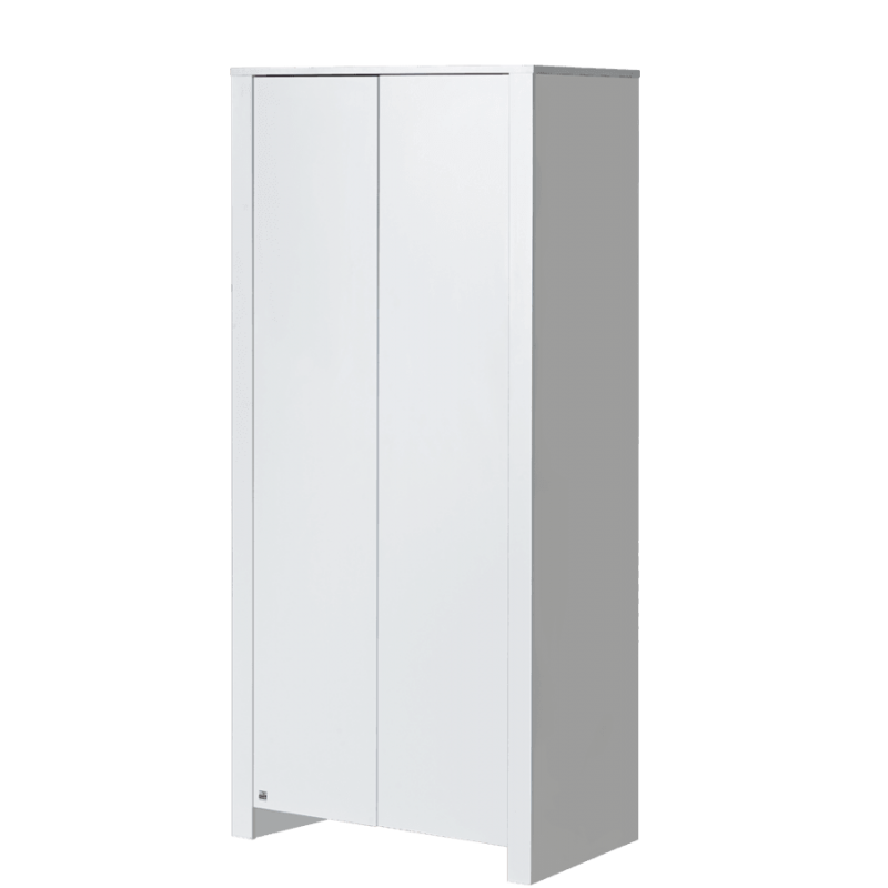 Kahe uksega kapp lastetuppa BASIC valge | FreshDesign.ee