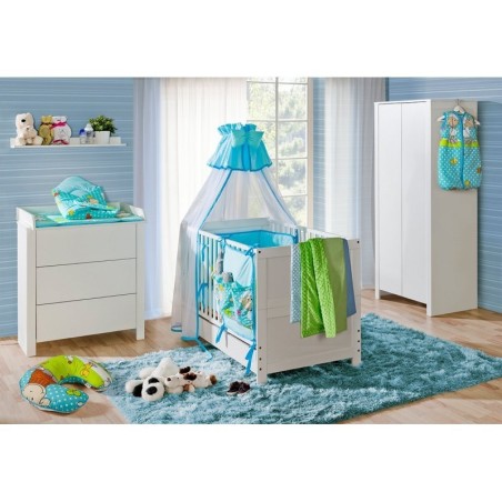 Kahe uksega kapp lastetuppa BASIC valge | FreshDesign.ee