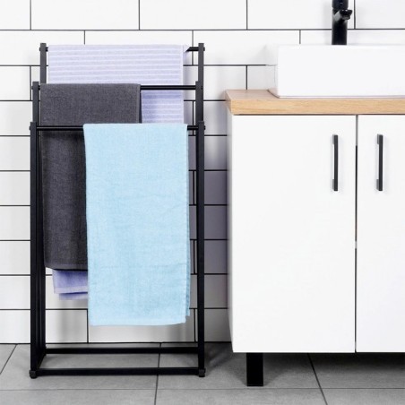 Eraldi seisev mustast metallist käterätikuivati | FreshDesign.ee