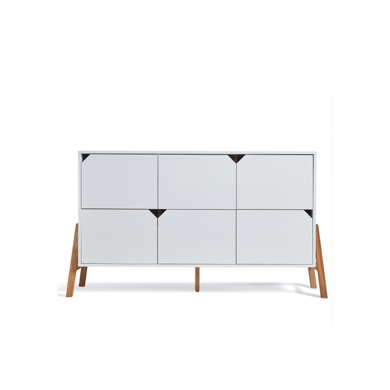 Lotta 6 sahtliga kummut snow valge | FreshDesign.ee