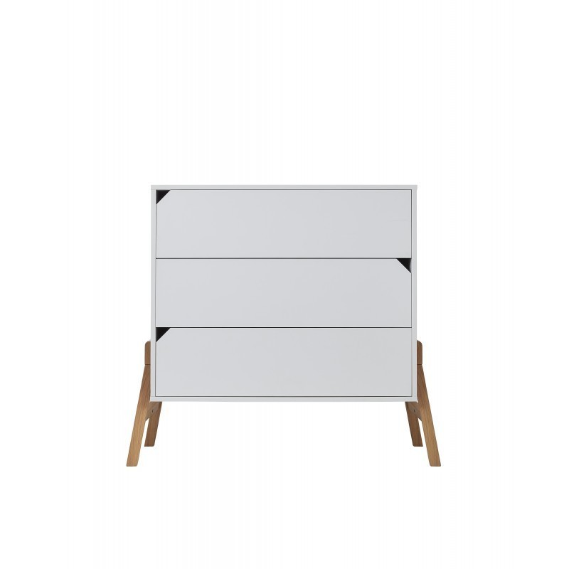 Lotta sahtlitega kummut snow valge | FreshDesign.ee