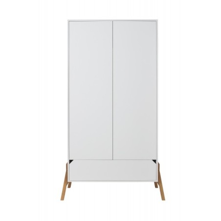 Lotta kahe uksega riidekapp snow valge