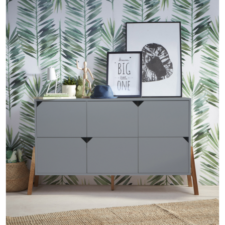 Lotta 6 sahtliga kummut hall | FreshDesign.ee