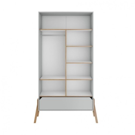 Lotta kahe uksega riidekapp hall | FreshDesign.ee