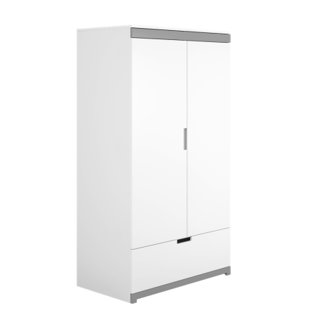 Riidekapp valge, 182x100 cm | FreshDesign.ee