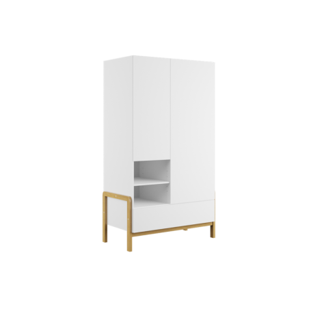 Riidekapp valge, 180 x100 cm | FreshDesign.ee