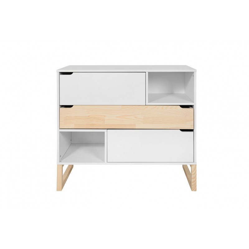 Kummut kolme sahtliga mänd/valge | FreshDesign.ee