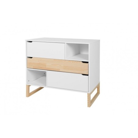 Kummut kolme sahtliga mänd/valge | FreshDesign.ee