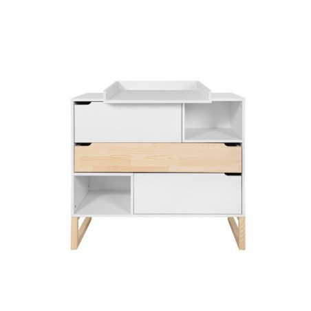 Kummut kolme sahtliga mänd/valge | FreshDesign.ee