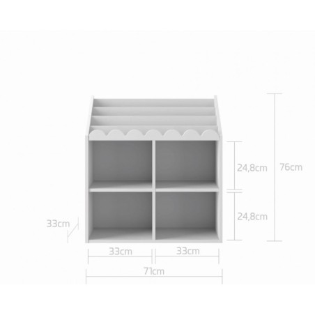 Raamaturiiul Nook, snow valge