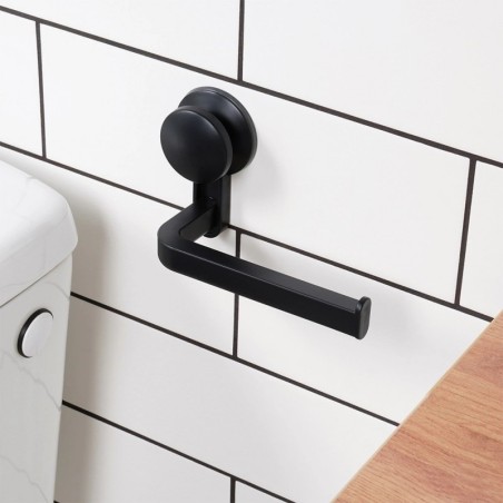 Tualettpaberi hoidik iminapaga, must, 16,5 cm | FreshDesign.ee