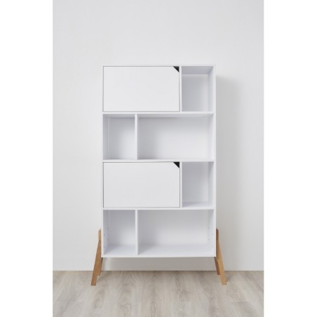 Lotta snow valge raamaturiiul | FreshDesign.ee