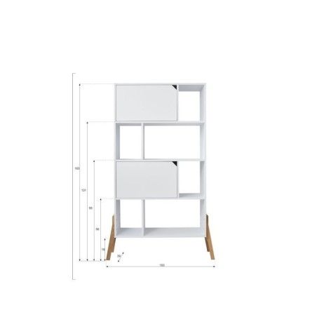 Lotta hall raamaturiiul | FreshDesign.ee