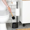 Tualettpaberi alus harjaga, must, 66 cm | FreshDesign.ee
