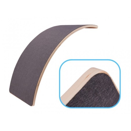 Tasakaalulaud puidust / tumehall vilt | FreshDesign.ee