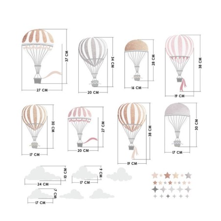 Seinakleebis kuumaõhupallid