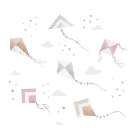 Seinakleebis tuulelohed roosa | FreshDesign.ee