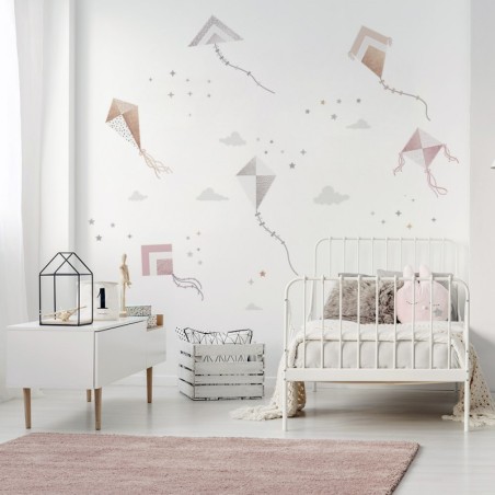 Seinakleebis tuulelohed roosa | FreshDesign.ee