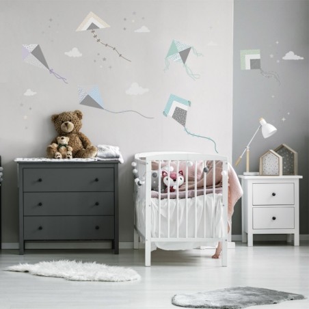 Seinakleebis tuulelohed sinine | FreshDesign.ee