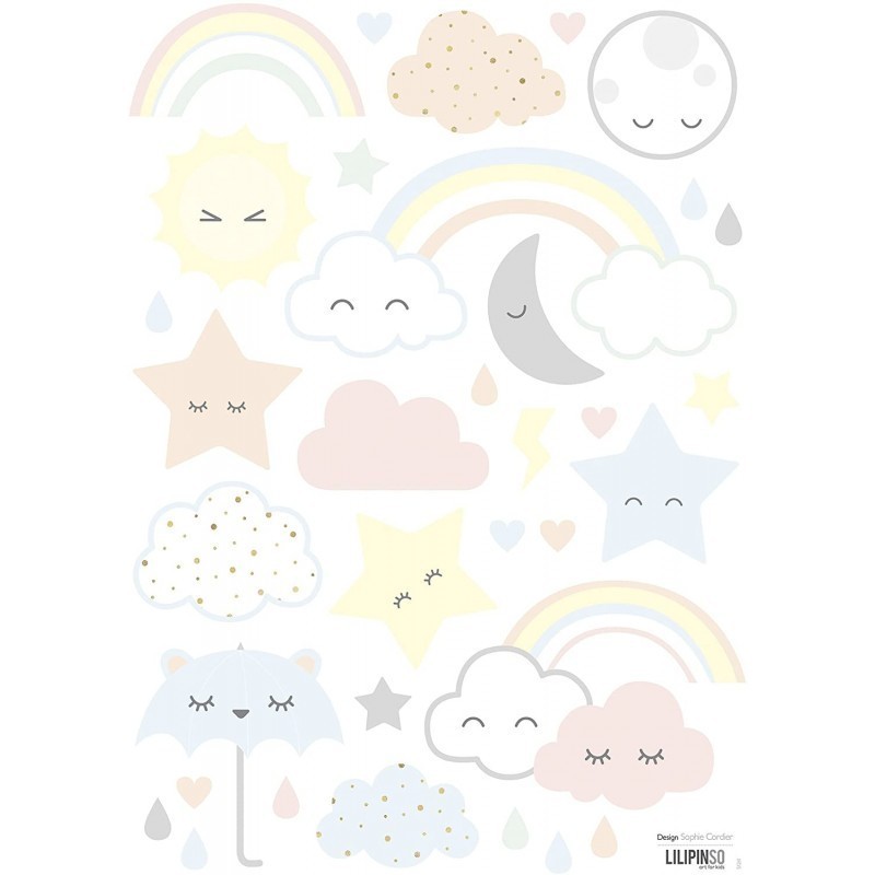 Seinakleebised A3, mix | FreshDesign.ee