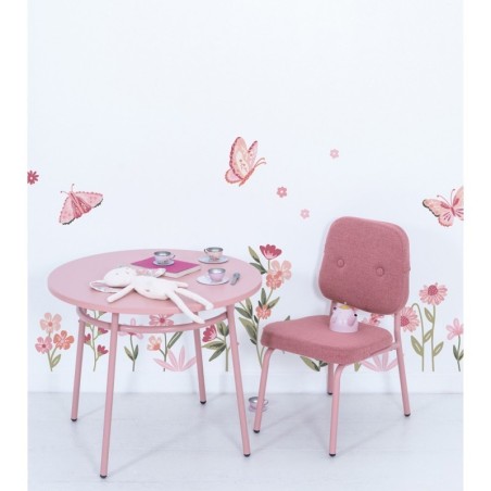 Seinakleebised MAGENTA lilled ja liblikad