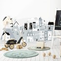 Seinakleebis linn, hall, L | FreshDesign.ee