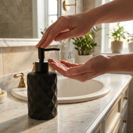 Klaasseebi dosaator, must, 330 ml | FreshDesign.ee