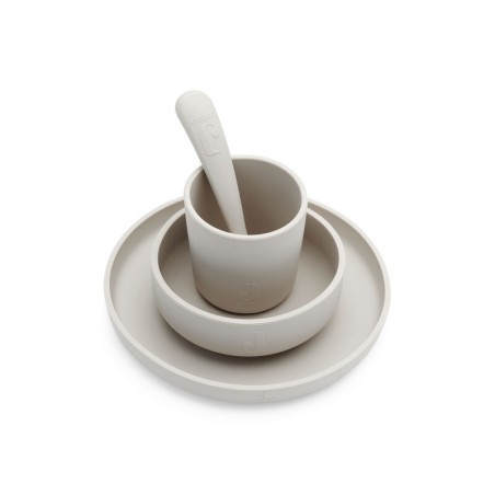 Silikoonist sööginõude komplekt, nougat | FreshDesign.ee