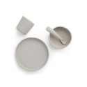 Silikoonist sööginõude komplekt, nougat | FreshDesign.ee