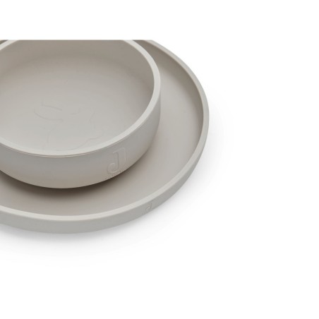 Silikoonist sööginõude komplekt, nougat | FreshDesign.ee