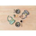 Silikoonist sööginõude komplekt, ash green | FreshDesign.ee