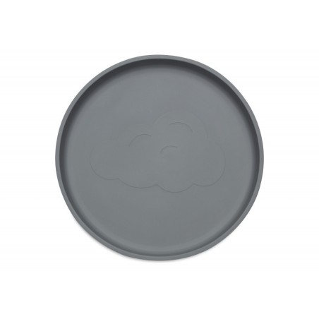 Silikoon taldrik, storm grey | FreshDesign.ee