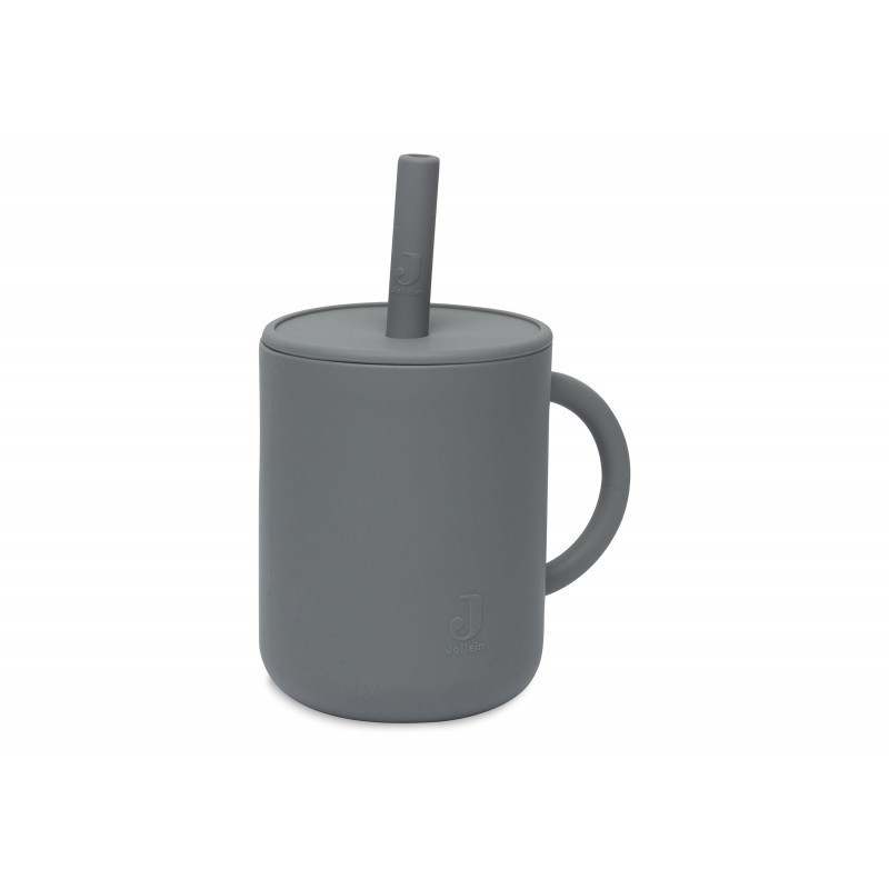 Silikoon joogitops kõrrega, storm grey | FreshDesign.ee