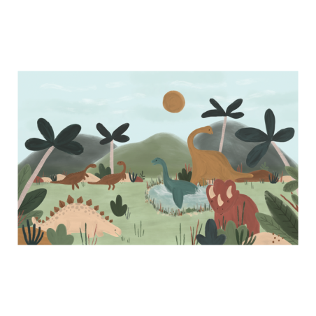 Panoraamtapeet SUNNY dinosaurused | FreshDesign.ee