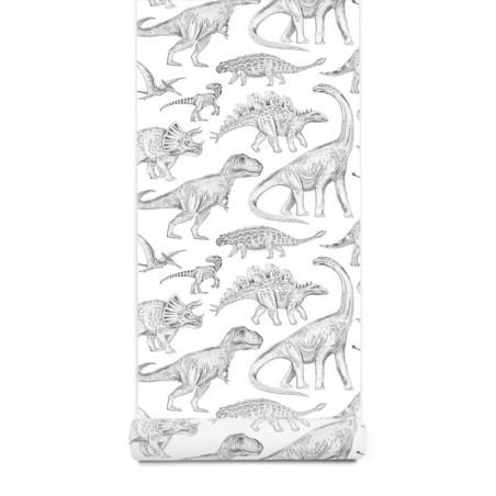 Tapeet Dino valge | FreshDesign.ee