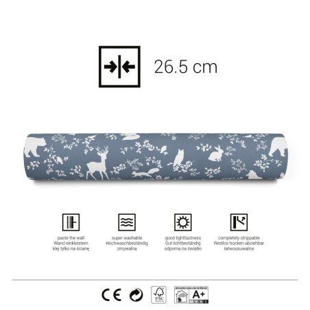 Tapeet Forest Animals sinine | FreshDesign.ee