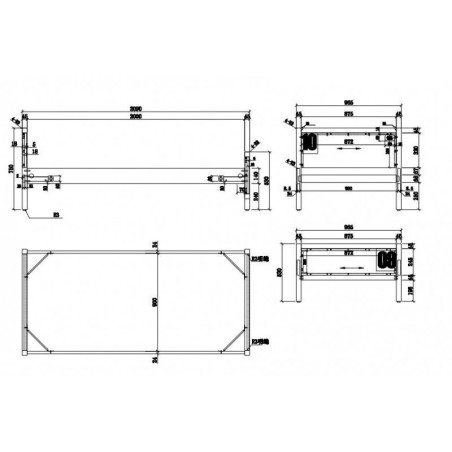 Voodi Alex 90 X 200 CM | FreshDesign.ee