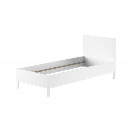 Voodi Eva 90 X 200 cm, valge | FreshDesign.ee