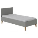 Voodi kubi 80x180 cm, hall | FreshDesign.ee