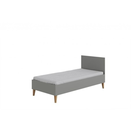 Voodi kubi 80x180 cm, hall | FreshDesign.ee
