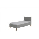Voodi kubi 80x180 cm, hall | FreshDesign.ee