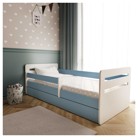 Voodi Tomi 80x140 cm, sahtli ja madratsiga... | FreshDesign.ee